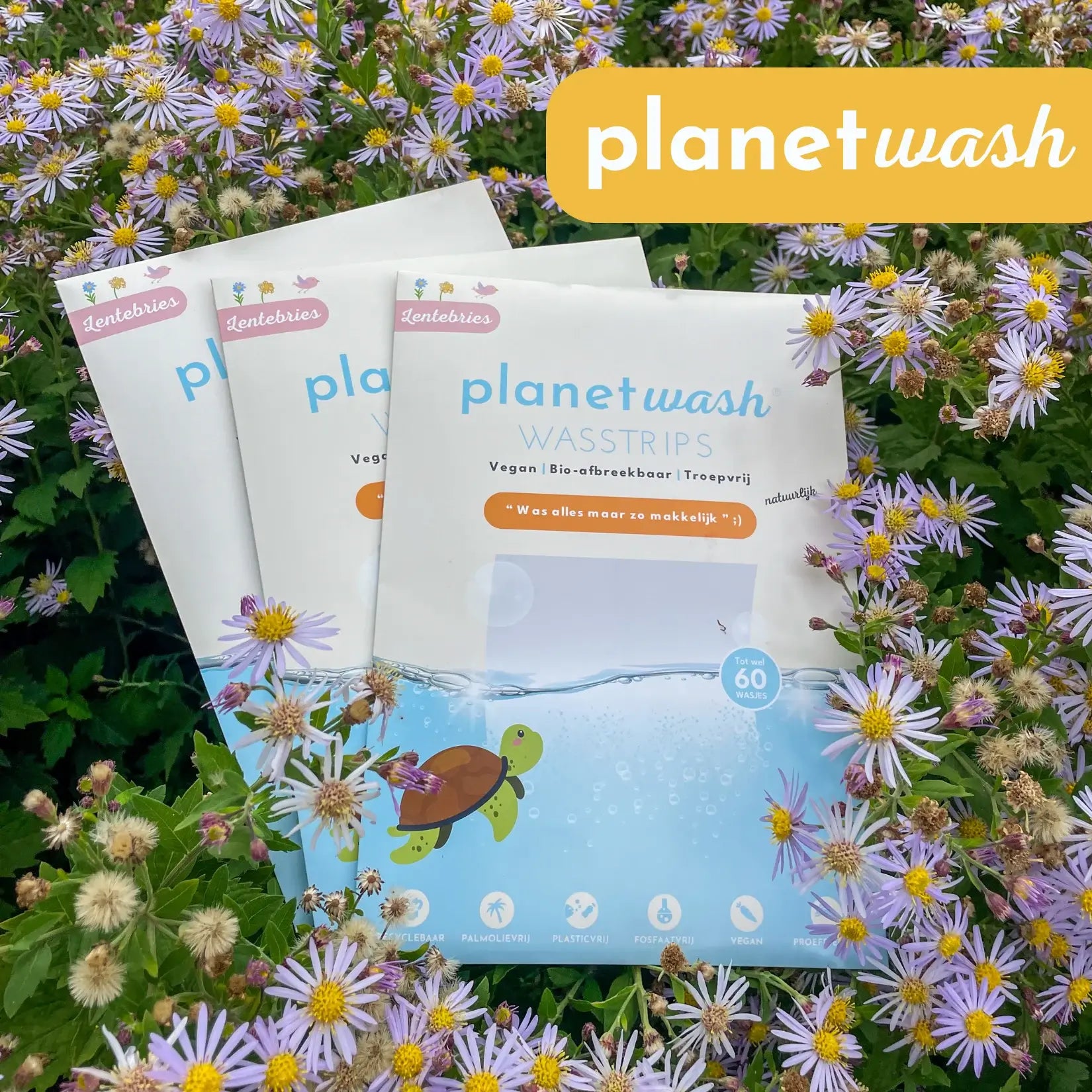 Milieuvriendelijke Wasstrips